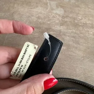 Hermes 24MM Belt Strap sz 95 Reversible Black to Etoupe Hermes | Accessories | Hermes 24mm Belt Strap Sz 95  main image 4